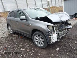 2014 Mitsubishi Outlander Sport SE with VIN 4A4AR4AU8EE025265, listed as a IAAI auction lot 41930705 with 66,669 mi miles. Bid and sale history available at carsss.com. Image 1.
