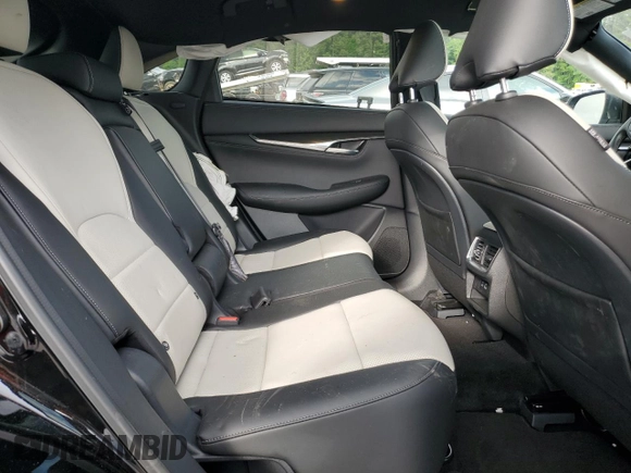 2025 Infiniti QX55 Luxe with VIN 3PCAJ5JRXSF106746, listed as a Copart auction lot 54404335 with 4,466 mi miles and Salvage title. Bid and sale history available at DreamBid. Image 11.