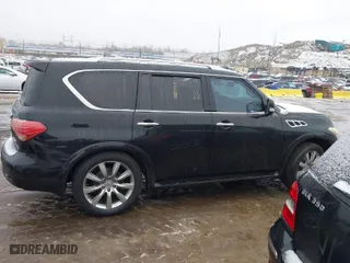 2013 Infiniti QX56 with VIN JN8AZ2NE8D9040844, listed as a IAAI auction lot 41497934 with 99,937 mi miles. Bid and sale history available at carsss.com. Image 13.