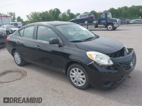 2012 Nissan Versa SL with VIN 3N1CN7AP9CL832613, listed as a IAAI auction lot 42501680 with 83,714 mi miles and . Bid and sale history available at DreamBid. Image 1.