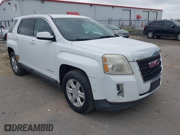 2014 GMC Terrain SLE with VIN 2GKALMEK0E6198465, listed as a IAAI auction lot 41953414 with 171,787 mi miles. Bid and sale history available at carsss.com. Image 1.