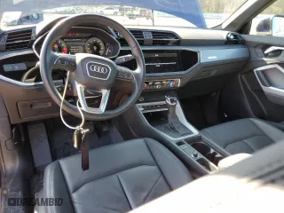 2023 Audi Q3 S line Premium Plus with VIN WA1EECF35P1027249, listed as a Copart auction lot 87079234 with 23,460 mi miles and Salvage Title. Bid and sale history available at carsss.com. Image 8.