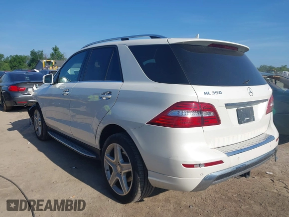2015 Mercedes-Benz M 350 with VIN 4JGDA5HB4FA577677, listed as a IAAI auction lot 42518630 with 237,779 mi miles and . Bid and sale history available at DreamBid. Image 3.