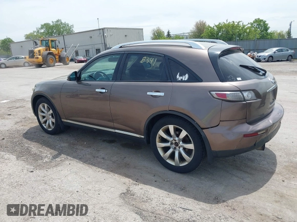 2006 Infiniti FX with VIN JNRAS08W06X205163, listed as a IAAI auction lot 42188341 with 314,335 mi miles and . Bid and sale history available at DreamBid. Image 3.