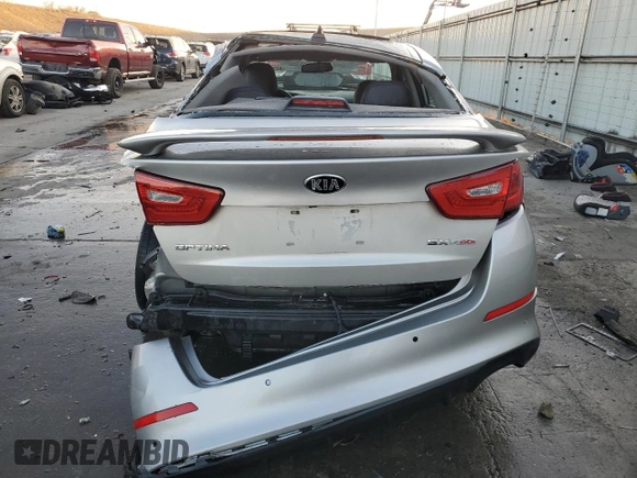 2015 Kia Optima SXL Turbo with VIN 5XXGR4A67FG465414, listed as a Copart auction lot 42969915 with 76,253 mi miles and Non Repairable. Bid and sale history available at DreamBid. Image 6.