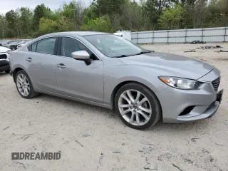 2015 Mazda 6 i Touring with VIN JM1GJ1V53F1189459, listed as a Copart auction lot 53031775 with 111,956 mi miles and Salvage Title. Bid and sale history available at DreamBid. Image 4.