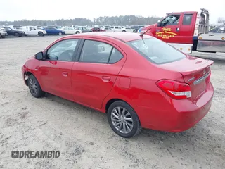 2018 Mitsubishi Mirage G4 SE with VIN ML32F4FJ8JHF08515, listed as a IAAI auction lot 41126359 with 115,006 mi miles. Bid and sale history available at carsss.com. Image 3.