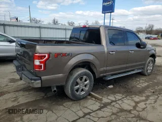 2018 Ford F-150 XL with VIN 1FTEW1EG1JKD01897, listed as a Copart auction lot 52923115 with 219,341 mi miles and Clean Title. Bid and sale history available at carsss.com. Image 3.