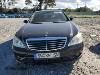 2007 Mercedes-Benz S-Class 5.5L V8 with VIN WDDNG71X57A099706, listed as a Copart auction lot 74203364 with 209,614 mi miles and Salvage Title. Bid and sale history available at carsss.com. Image 5.