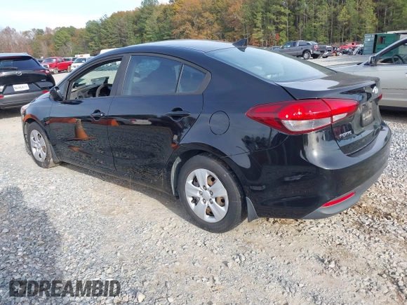 2018 Kia Forte LX with VIN 3KPFK4A72JE246449, listed as a IAAI auction lot 41096242 with 92,539 mi miles. Bid and sale history available at carsss.com. Image 3.