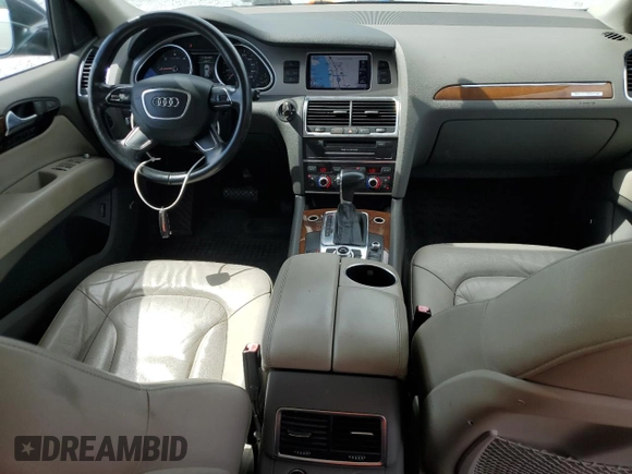 2013 Audi Q7 Premium Plus z VIN WA1LMAFE7DD000712, wystawiony jako Copart lot #65729675 z przebiegiem 206 562 mil mil oraz Czysty tytuł • Clean title. Historia ofert i sprzedaży dostępna na DreamBid. Obrazek 8.