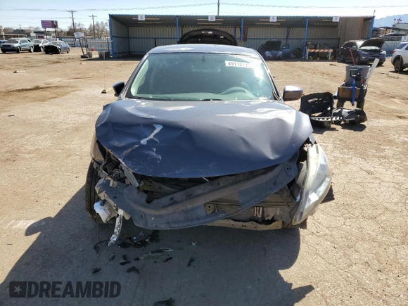 2014 Nissan Sentra SV with VIN 1N4AB7AP3EN855147, listed as a Copart auction lot 49116175 with 153,345 mi miles and Salvage Title. Bid and sale history available at DreamBid. Image 5.