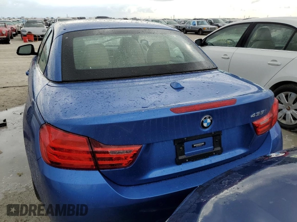 2016 BMW 4 Series 435i z VIN WBA3T3C53G5A42317, wystawiony jako Copart lot #76802504 z przebiegiem Nie podano mil oraz Nie do naprawy • Non repairable. Historia ofert i sprzedaży dostępna na DreamBid. Obrazek 6.