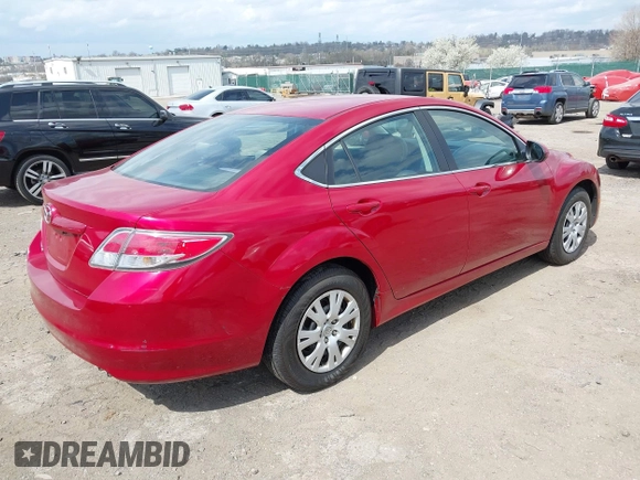 2013 Mazda 6 i Sport with VIN 1YVHZ8BH8D5M04788, listed as a IAAI auction lot 41932156 with 175,988 mi miles. Bid and sale history available at carsss.com. Image 4.