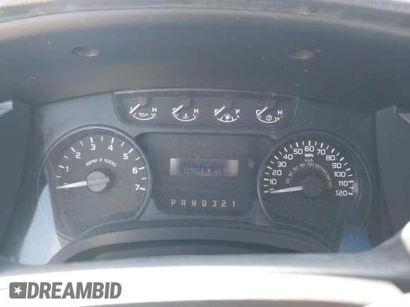2012 Ford F-150 XL with VIN 1FTMF1CM9CKD33309, listed as a IAAI auction lot 41427178 with 125,029 mi miles. Bid and sale history available at carsss.com. Image 7.