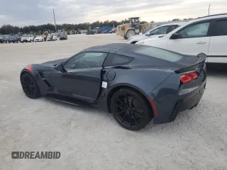 2019 Chevrolet Corvette Grand Sport 2LT with VIN 1G1YX2D70K5115777, listed as a Copart auction lot 78260744 with 0 mi miles and Non Repairable. Bid and sale history available at carsss.com. Image 2.