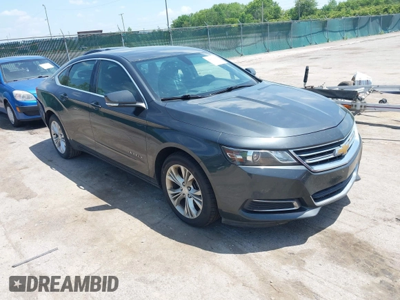 2015 Chevrolet Impala LT with VIN 2G1125S38F9144485, listed as a IAAI auction lot 42560495 with 208,497 mi miles and . Bid and sale history available at DreamBid. Image 1.