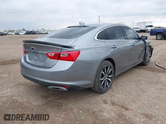 2023 Chevrolet Malibu RS with VIN 1G1ZG5ST5PF125633, listed as a IAAI auction lot 41465818 with 12,985 mi miles and . Bid and sale history available at DreamBid. Image 4.