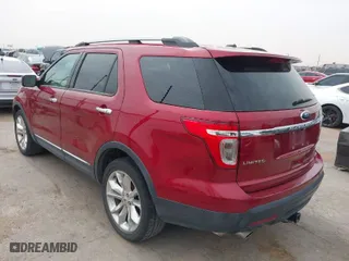 2014 Ford Explorer Limited with VIN 1FM5K8F85EGA27412, listed as a IAAI auction lot 41793804 with 117,134 mi miles. Bid and sale history available at carsss.com. Image 3.