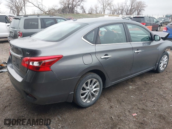 2017 Nissan Sentra SV z VIN 3N1AB7AP0HY376480, wystawiony jako IAAI lot #41936237 z przebiegiem 74 010 mil mil oraz . Historia ofert i sprzedaży dostępna na DreamBid. Obrazek 4.