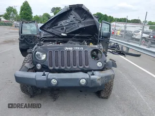 2016 Jeep Wrangler Unlimited Sport with VIN 1C4BJWDG1GL288118, listed as a IAAI auction lot 42099893 with 78,774 mi miles and . Bid and sale history available at DreamBid. Image 13.