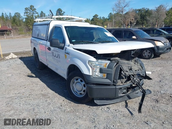 2016 Ford F-150 XL with VIN 1FTMF1C87GKD33883, listed as a IAAI auction lot 41321940 with 92,112 mi miles. Bid and sale history available at carsss.com. Image 1.
