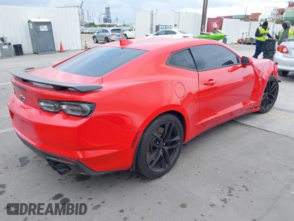2023 Chevrolet Camaro LT1 with VIN 1G1FF1R71P0157599, listed as a IAAI auction lot 41765422 with 19,697 mi miles and . Bid and sale history available at carsss.com. Image 4.