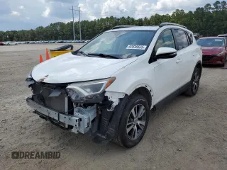 2018 Toyota RAV4 XLE with VIN JTMWFREV8JJ180020, listed as a Copart auction lot 62836635 with 58,983 mi miles and Salvage title. Bid and sale history available at DreamBid. Image 1.