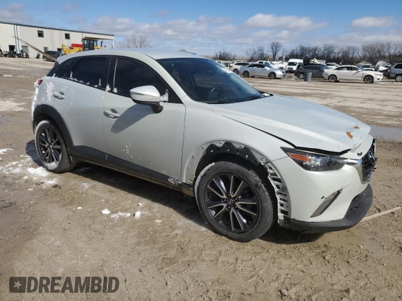 2018 Mazda CX-3 Touring with VIN JM1DKDC70J0329536, listed as a Copart auction lot 47739675 with 131,729 mi miles and Clean Title. Bid and sale history available at carsss.com. Image 4.