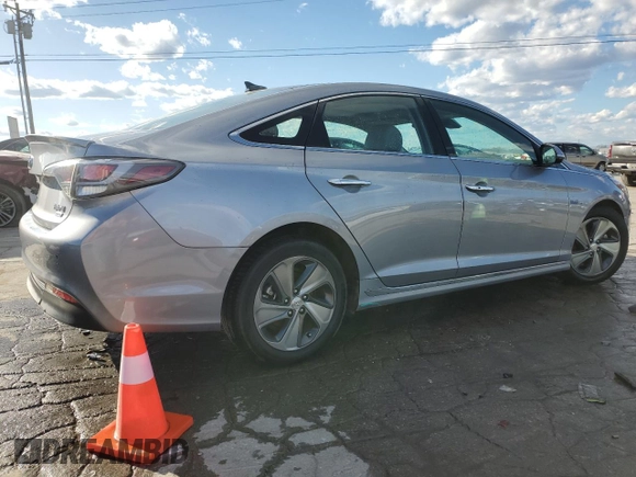 2016 Hyundai Sonata Hybrid Limited with VIN KMHE34L15GA027672, listed as a Copart auction lot 47058605 with 92,455 mi miles and Salvage Title. Bid and sale history available at carsss.com. Image 3.