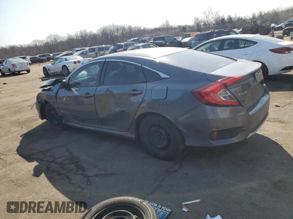 2019 Honda Civic LX with VIN 2HGFC2F66KH541403, listed as a Copart auction lot 48694535 with 118,906 mi miles and Salvage Title. Bid and sale history available at DreamBid. Image 2.