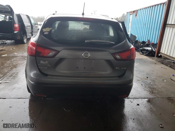 2017 Nissan Rogue Sport S with VIN JN1BJ1CR2HW129018, listed as a Copart auction lot 69423132 with 60,430 mi miles. Bid and sale history available at carsss.com. Image 6.
