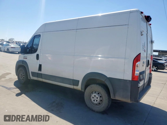 2015 Ram ProMaster Cargo with VIN 3C6TRVBGXFE512589, listed as a Copart auction lot 50187515 with 218,353 mi miles and Clean Title. Bid and sale history available at carsss.com. Image 2.