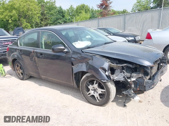 2010 Subaru Legacy 2.5i with VIN 4S3BMAA68A1237126, listed as a IAAI auction lot 42448466 with 257,660 mi miles and . Bid and sale history available at DreamBid. Image 1.