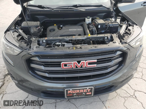 2019 GMC Terrain SLE with VIN 3GKALMEV8KL244030, listed as a Copart auction lot 53660025 with 142,220 mi miles and Salvage title. Bid and sale history available at DreamBid. Image 11.