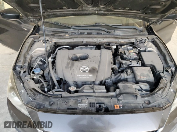 2015 Mazda 3 i SV with VIN JM1BM1T74F1231241, listed as a Copart auction lot 85824334 with 216,816 mi miles and Salvage Title. Bid and sale history available at DreamBid. Image 11.