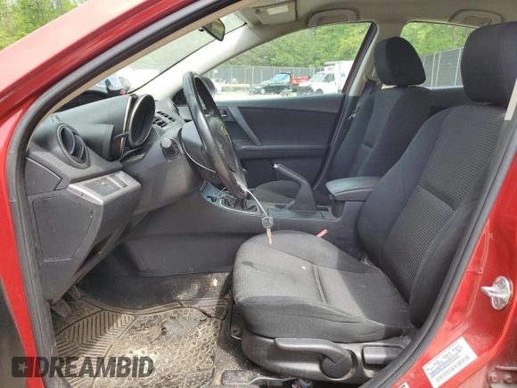 2013 Mazda 3 i Touring with VIN JM1BL1V75D1708997, listed as a Copart auction lot 55180725 with 80,471 mi miles and Clean title. Bid and sale history available at DreamBid. Image 7.