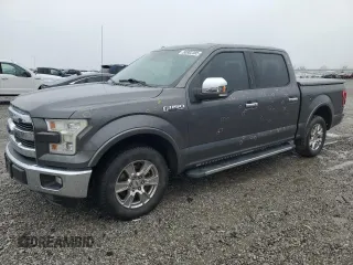 2015 Ford F-150 XL with VIN 1FTEW1CF7FFB20510, listed as a Copart auction lot 50982385 with 119,708 mi miles and Salvage Title. Bid and sale history available at carsss.com. Image 1.