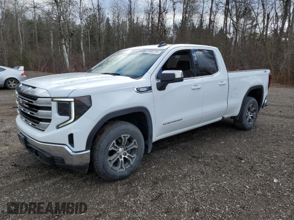 2022 GMC Sierra 1500 with VIN 1GTVUBETXNZ511808, listed as a Copart auction lot 82582724 with 81,748 mi miles and Salvage Title. Bid and sale history available at DreamBid. Image 1.