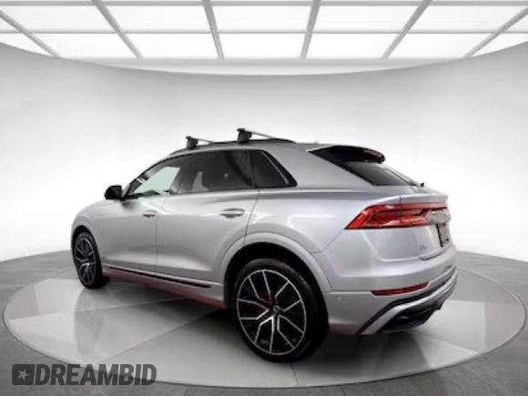 2020 Audi Q8 Premium Plus with VIN WA1EVAF16LD0071XX, listed as a Copart auction lot 42875245 with 47,459 mi miles and Clean title. Bid and sale history available at DreamBid. Image 3.