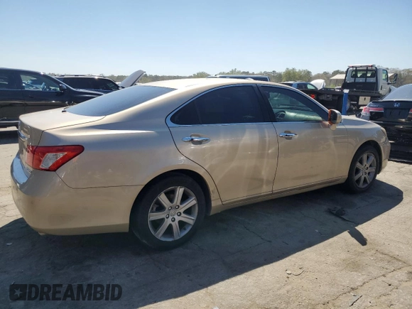 2007 Lexus ES 350 with VIN JTHBJ46G572102506, listed as a Copart auction lot 50373145 with 192,705 mi miles and Non Repairable. Bid and sale history available at carsss.com. Image 3.