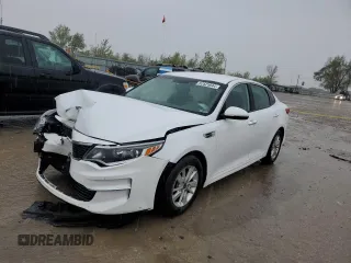 2018 Kia Optima S with VIN 5XXGT4L3XJG220491, listed as a Copart auction lot 82636394 with 131,678 mi miles and Non Repairable. Bid and sale history available at carsss.com. Image 1.