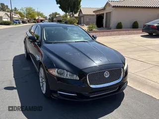 2012 Jaguar XJ with VIN SAJWA2GBXCLV24464, listed as a Copart auction lot 52572955 with 135,087 mi miles and Clean Title. Bid and sale history available at carsss.com. Image 1.
