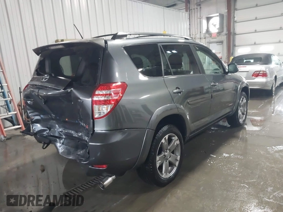 2011 Toyota RAV4 Sport with VIN JTMRK4DV1B5099996, listed as a IAAI auction lot 41237390 with 112,280 mi miles. Bid and sale history available at carsss.com. Image 4.