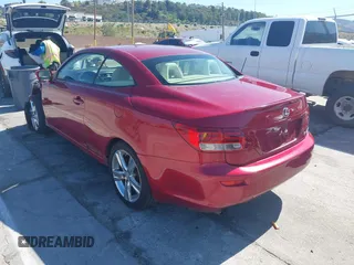2014 Lexus IS 250 C with VIN JTHFF2C23E2531334, listed as a IAAI auction lot 42118330 with 61,977 mi miles and . Bid and sale history available at DreamBid. Image 3.