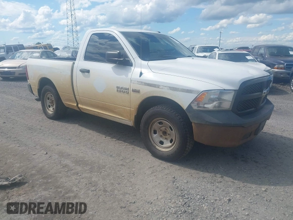2015 Ram 1500 Tradesman with VIN 3C6JR6AT1FG574429, listed as a IAAI auction lot 42034590 with 242,093 mi miles and . Bid and sale history available at DreamBid. Image 1.