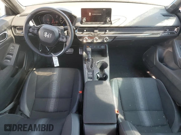 2025 Honda Civic Sport with VIN 2HGFE2F57SH505527, listed as a Copart auction lot 54963955 with 11,408 mi miles and Salvage title. Bid and sale history available at DreamBid. Image 8.