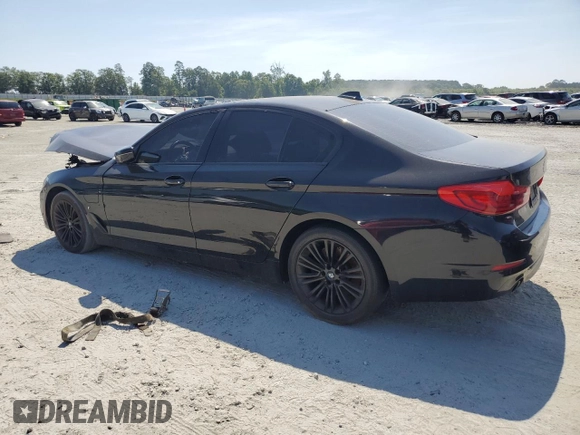 2018 BMW 5 Series 530e with VIN WBAJA9C5XJB249695, listed as a Copart auction lot 61974345 with Not provided miles and Clean title. Bid and sale history available at DreamBid. Image 2.