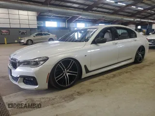 2018 BMW 7 Series ALPINA B7 xDrive z VIN WBA7F2C51JG424647, wystawiony jako Copart lot #58987985 z przebiegiem Nie podano mil oraz Czysty tytuł • Clean title. Historia ofert i sprzedaży dostępna na DreamBid. Obrazek 1.
