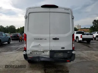 2019 Ford Transit with VIN 1FTYE2CM7KKB67736, listed as a Copart auction lot 59896285 with 120,913 mi miles and Salvage title. Bid and sale history available at DreamBid. Image 6.